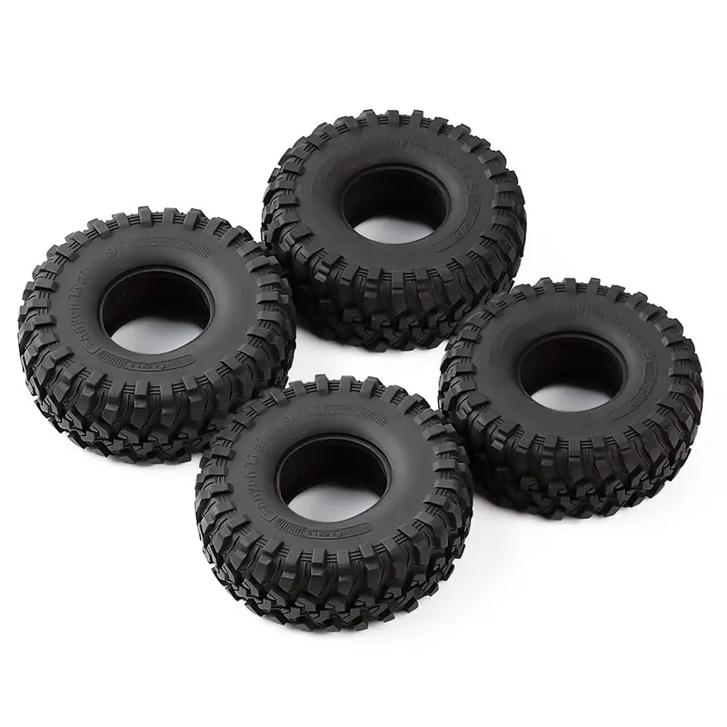 Rubber 1.9 Wheel Tires 110*42Mm For 1:10 Rc Crawler Car Axial Scx10 90046 Axi03007 Traxxas Trx4 - 4Pc Set 2