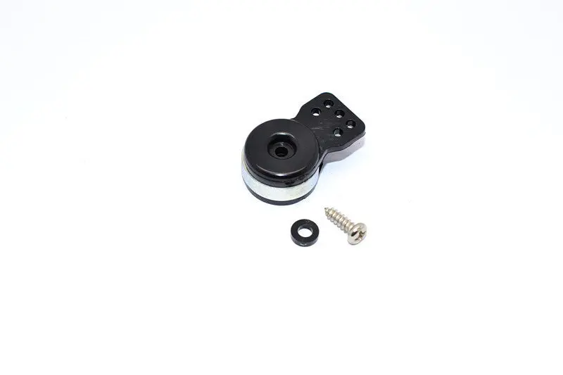 Servo Saver With 5 Holes For Ko, Sanwa, Acoms, Hitec - 1Pc Set Black 1