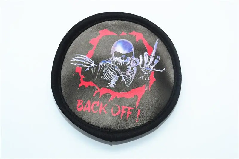 Skeleton Print Spare Tire Cover For Trx-4 Defender (82056-4) And Trx-4 Tactical Unit (82066-4) - 1Pc Black 1