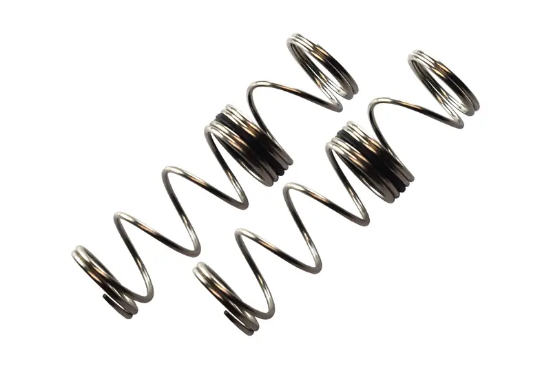 Spare Springs 1.7Mm Coil Length For Gpm Optional Front Shocks Item# Mak115fa/Faa Suitable For Arrma 1:8 Kraton 6S / Kraton 6S V5 / Notorious 6S V5 - 6Pc Set Silver 1