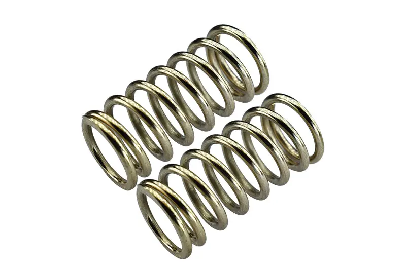 Spare Springs 2.6Mm (Coil Length) For Original Shocks & Gpm Optional Shocks Item#Er2085f/R For Traxxas E-Revo Vxl 2.0 / E-Revo Brushless / Revo - 2Pc Set Gold 1