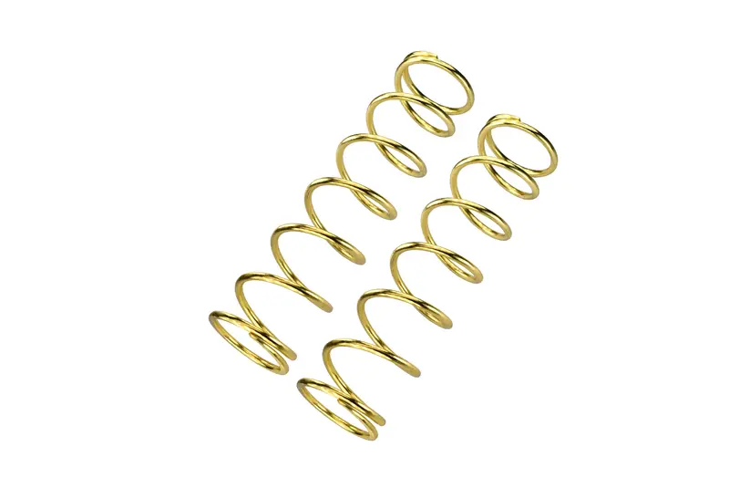 Spare Springs 2.8Mm (Coil Length) For Rear Shocks (187Mm) For Arrma 1:5 Kraton 8S Blx / Outcast 8S Blx / Kraton Exb Roller - 2Pc Set Gold 1