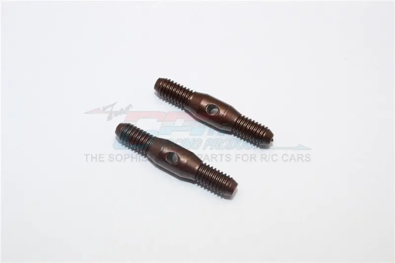 Spring Steel 4Mm Clockwise And Anticlockwise Turnbuckles (Total Length 25Mm. Both Side Thread 7.5Mm. Body 10Mm) - 1Pr 1