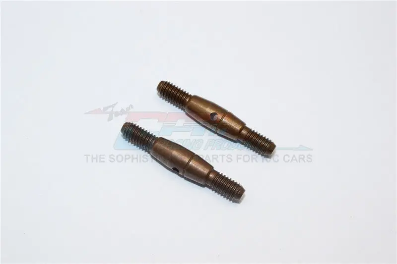 Spring Steel 4Mm Clockwise And Anticlockwise Turnbuckles (Total Length 30Mm - Both Side Thread 8Mm, Body 14Mm) - 1Pr 1