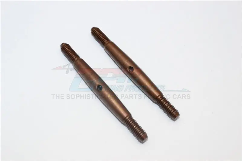 Spring Steel 4Mm Clockwise And Anticlockwise Turnbuckles (Total Length 55Mm - Both Side Thread 8.5Mm, Body 38Mm) - 1Pr 1