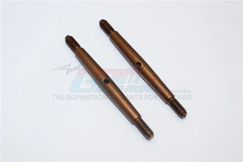 Spring Steel 4Mm Clockwise And Anticlockwise Turnbuckles (Total Length 60Mm - Both Side Thread 9Mm, Body 42Mm) - 1Pr 1