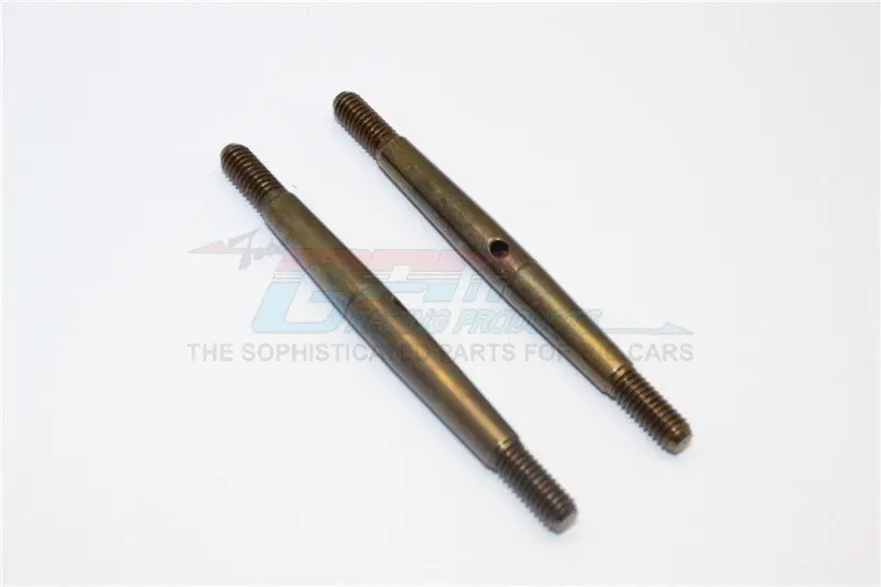 Spring Steel 4Mm Clockwise And Anticlockwise Turnbuckles (Total Length 65Mm - Both Side Thread 9Mm, Body 47Mm) - 1Pr 1
