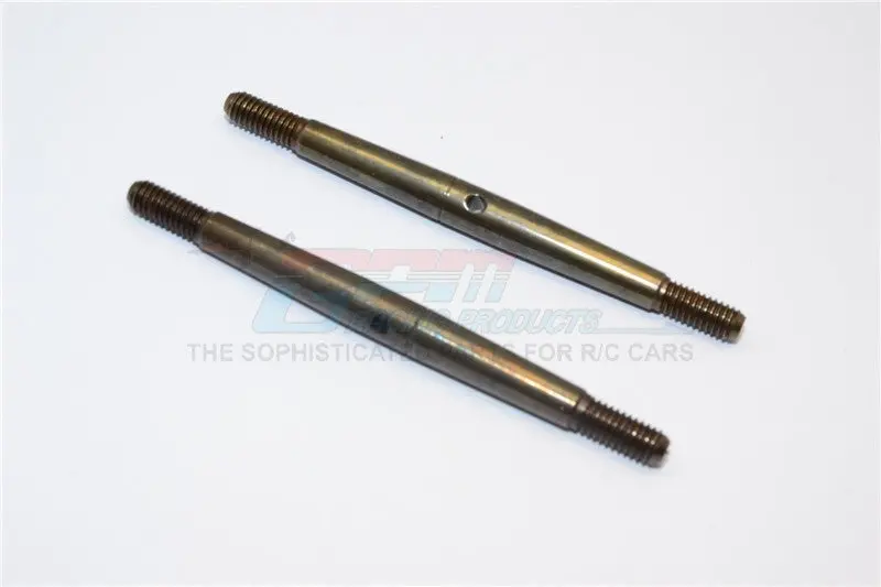 Spring Steel 4Mm Clockwise And Anticlockwise Turnbuckles (Total Length 70Mm - Both Side Thread 9.5Mm, Body 51Mm) - 1Pr 1