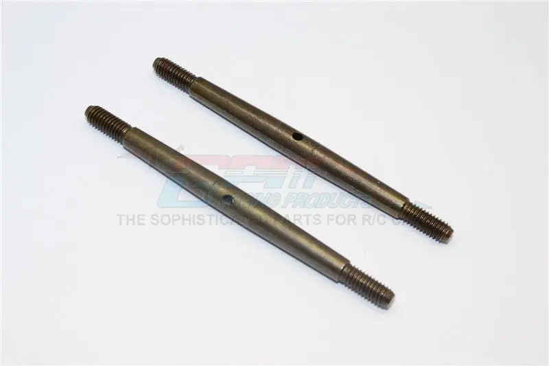 Spring Steel 4Mm Clockwise And Anticlockwise Turnbuckles (Total Length 75Mm - Both Side Thread 9.5Mm, Body 56Mm) - 1Pr 1