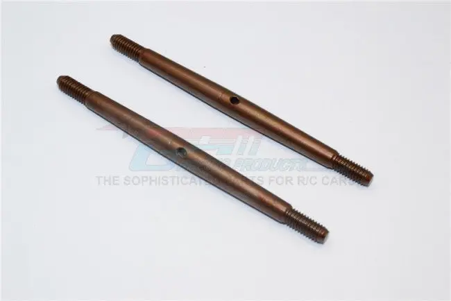 Spring Steel 4Mm Clockwise And Anticlockwise Turnbuckles (Total Length 80Mm - Both Side Thread 7.5Mm, Body 65Mm) - 1Pr 1