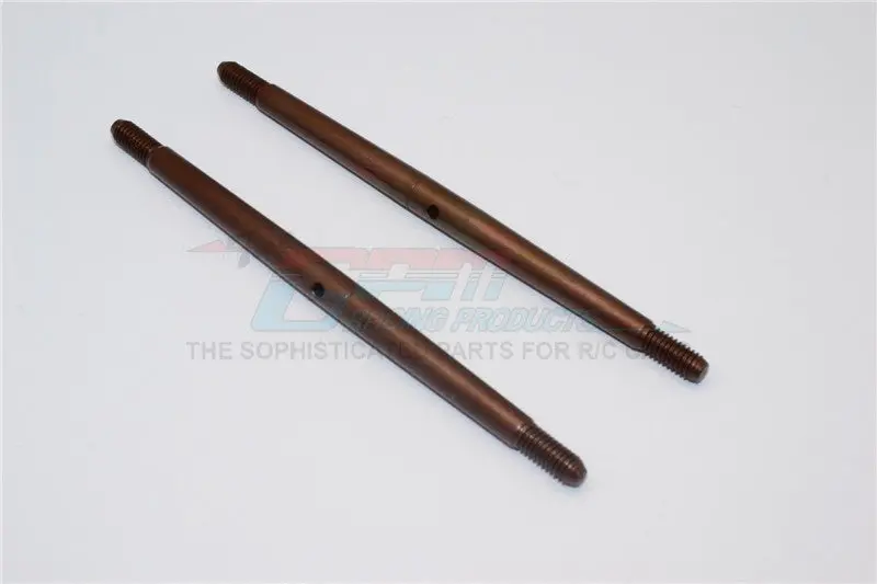 Spring Steel 4Mm Clockwise And Anticlockwise Turnbuckles (Total Length 95Mm - Both Side Thread 9Mm, Body 76Mm) - 1Pr 1