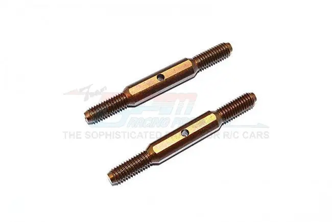 Spring Steel 6Mm Clockwise And Anticlockwise Turnbuckles (Total Length 62Mm - Both Side Thread 16Mm) - 1Pr 1