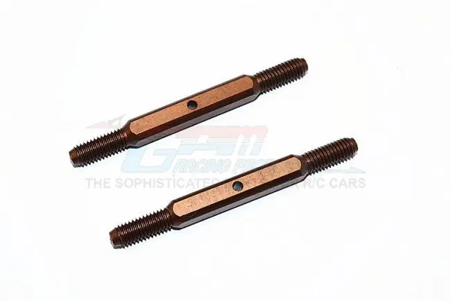 Spring Steel 6Mm Clockwise And Anticlockwise Turnbuckles (Total Length 72Mm - Both Side Thread 15Mm) - 1Pr 1