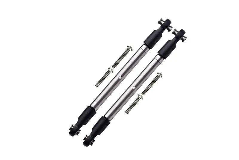 Stainless Steel 304 Steering Front Turnbuckles For Traxxas 1/10 Maxx With Widemaxx Monster Truck 89086-4 Upgrades 1