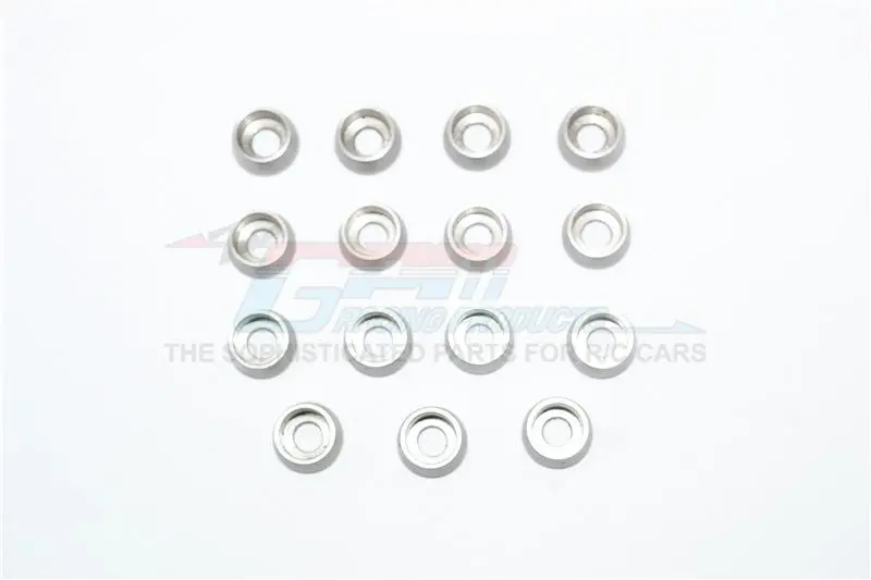 Stainless Steel 4Mm Hole Cup Screw Meson - 15Pc Set 1