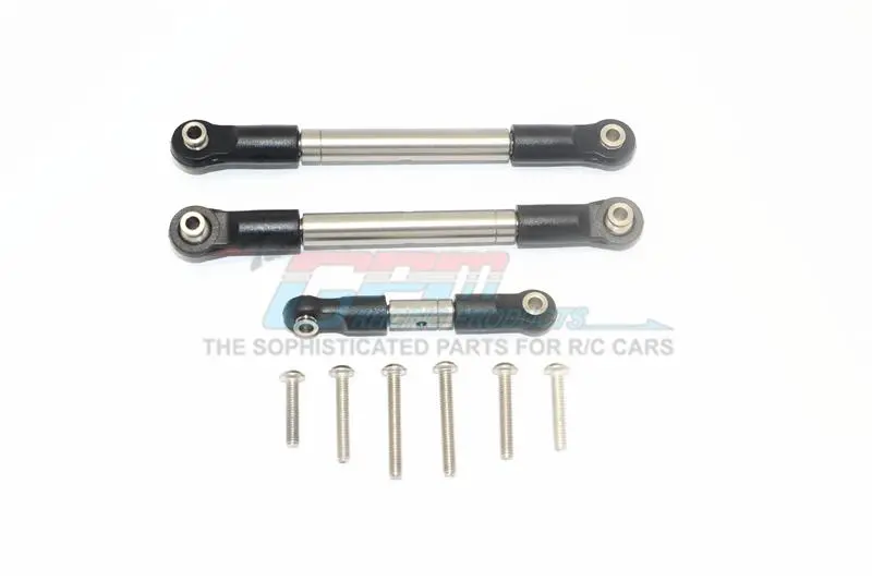 Stainless Steel Adjustable Tie Rods For Traxxas 1:10 Maxx 4Wd Monster Truck-89076-4 / 1:8 4Wd Maxx Slash 6S Brushless Short Course Truck-102076-4 Upgrades 1