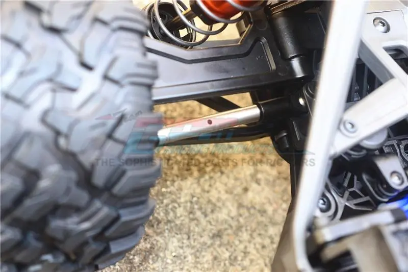 Stainless Steel Adjustable Tie Rods For Traxxas 1:10 Maxx 4Wd Monster Truck-89076-4 / 1:8 4Wd Maxx Slash 6S Brushless Short Course Truck-102076-4 Upgrades 2