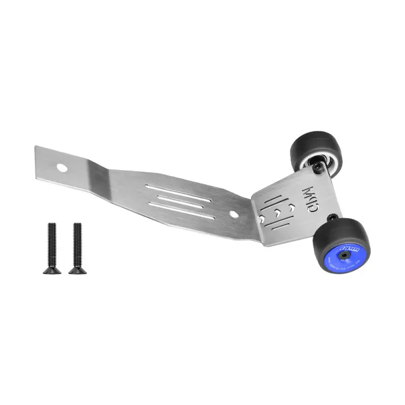 Stainless Steel Bearing Wheelie Bar For Traxxas 1/16 Mini Slash 4X4 Short Course Truck-108164-1 Upgrades - Blue 1