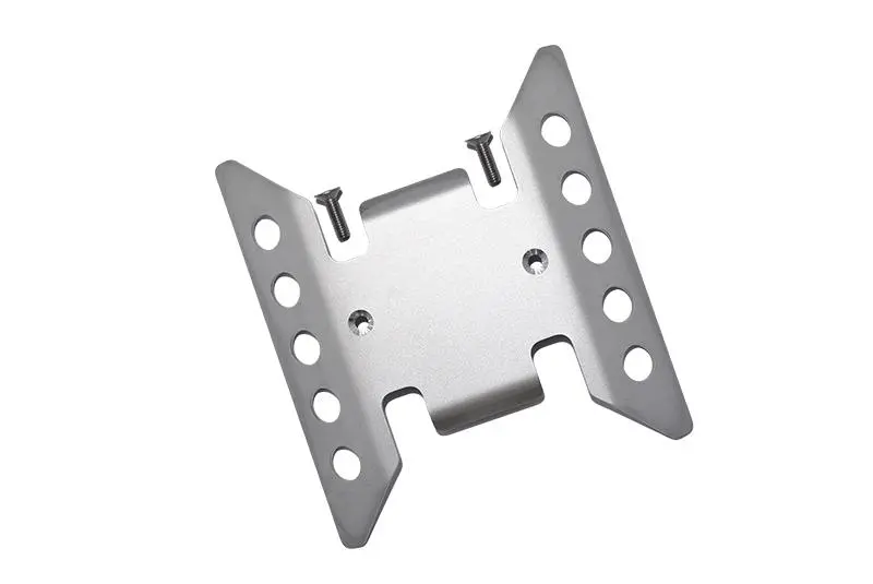 Stainless Steel Center Gearbox Skid Plate For Axial 1/6 Scx6 Jeep Jlu Wrangler Axi05000 - 3Pc Set 1