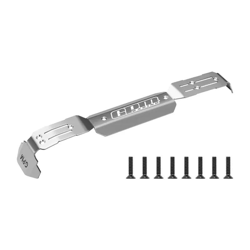 Stainless Steel Chassis Full Center Skid Kit For Traxxas 1:16 Mini Maxx / Mini Xrt Vxl 3S Monster Truck Upgrades 1