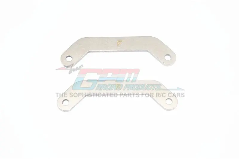 Stainless Steel Front + Rear Bulkhead Tie Bar For Traxxas 1:10 4Wd Maxx 89076-4 / 4Wd Maxx With Widemaxx 89086-4 / 1:8 4Wd Maxx Slash 6S 102076-4 Upgrades 1