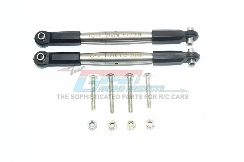 Stainless Steel Front Turnbuckle For Steering For Losi 1:6 4Wd Super Baja Rey Los05013 / Super Baja Rey 2.0 Los05021 Upgrade Parts 1