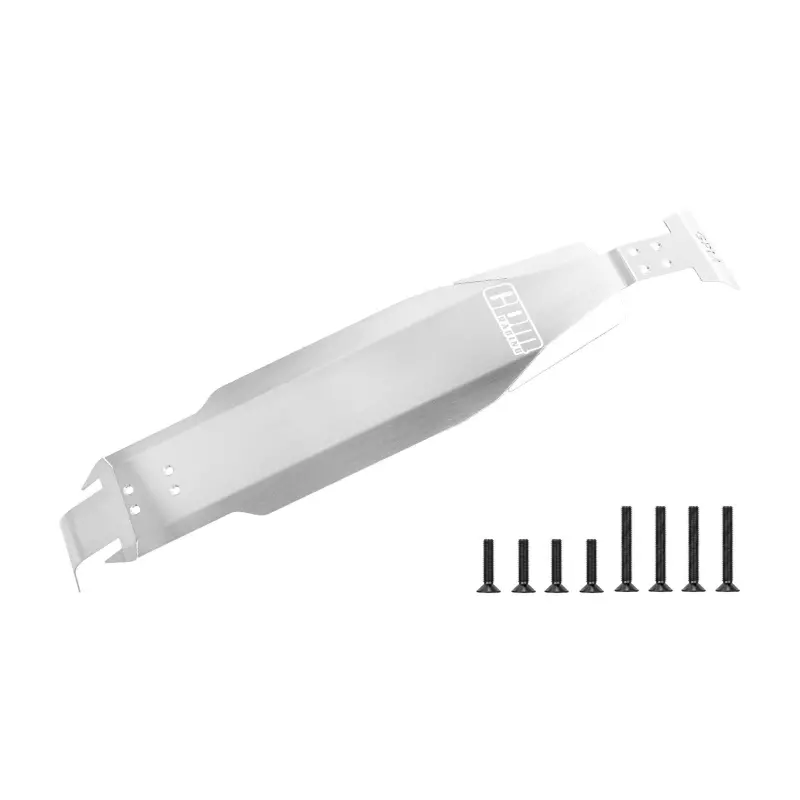 Stainless Steel Integrated Chassis Skid Kit For Tamiya 58719 1/10 Rc Bbx Bb-01 Chassis Upgrades 1