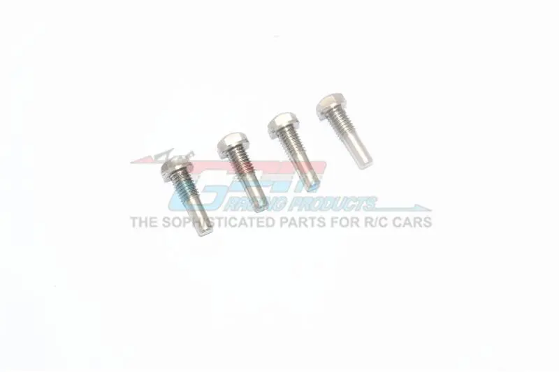 Stainless Steel King Pin For Front C-Hubs For Traxxas 1:10 Maxx 4Wd Monster Truck-89076-4 / 1:8 4Wd Maxx Slash 6S Brushless Short Course Truck-102076-4 Upgrades 1