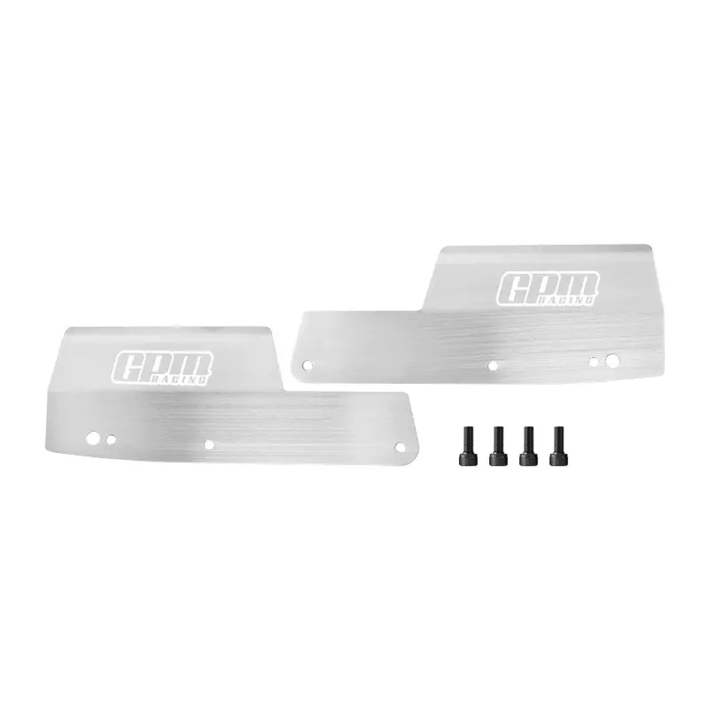 Stainless Steel Rear Mud Guards For Arrma 1:8 Kraton 6S Exb V6 V2 / Kraton V5 / Notorious 6S V5 V6 / 1:7 Fireteam / Big Rock / Outcast 1