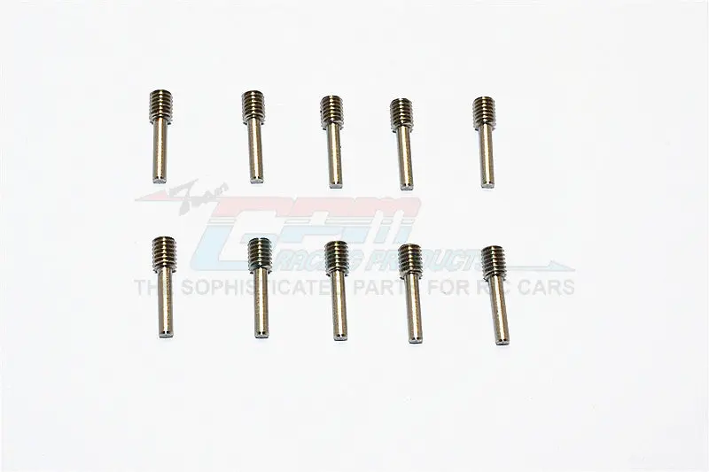 Stainless Steel Screw Shaft M3.5X2x14 (3Mm Thread Length & 9.6Mm Shaft Length) - 10Pcs 1