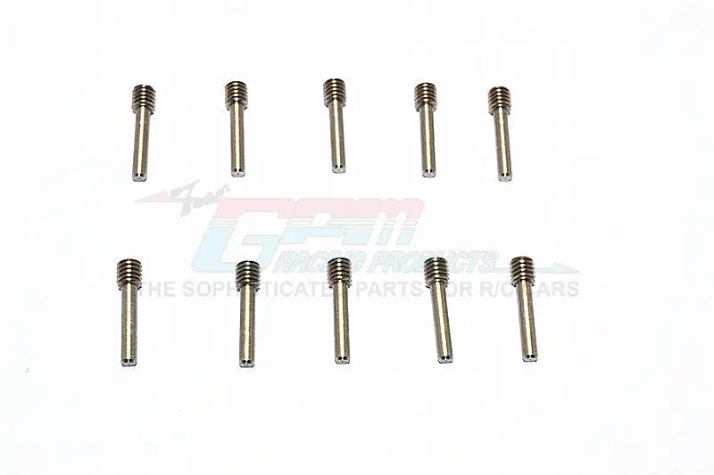 Stainless Steel Screw Shaft M4x2.4X16.5 (4Mm Thread Length & 12.5Mm Shaft Length) - 10Pcs 1