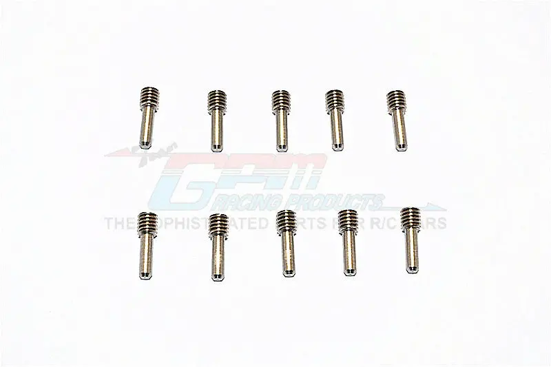 Stainless Steel Screw Shaft M4x2.5X12.5 (4.2Mm Thread Length & 8.3Mm Shaft Length) - 10Pcs 1
