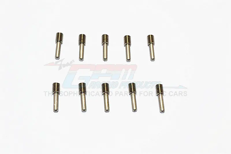 Stainless Steel Screw Shaft M4x2.5X14 (5Mm Thread Length & 9Mm Shaft Length) - 10Pcs 1