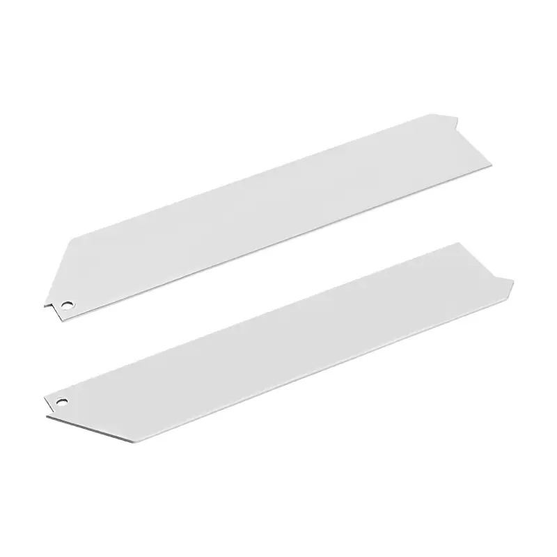 Stainless Steel Side Chassis Skid Plate Thick 2Mm For Traxxas Mini Maxx / Mini Xrt Vxl 3S Monster Truck Upgrades - Original Color 1