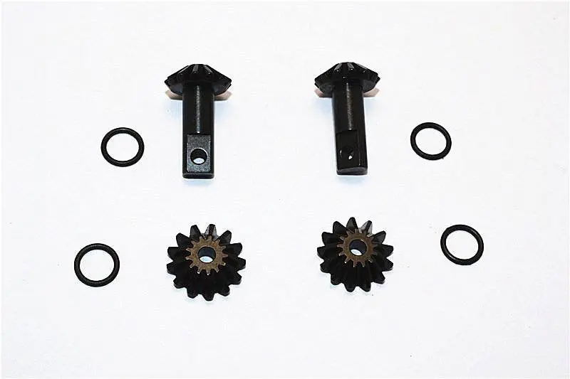 Steel Differential Gears For Traxxas E-Revo Brushless (56087-1) - 1 Set Black 1