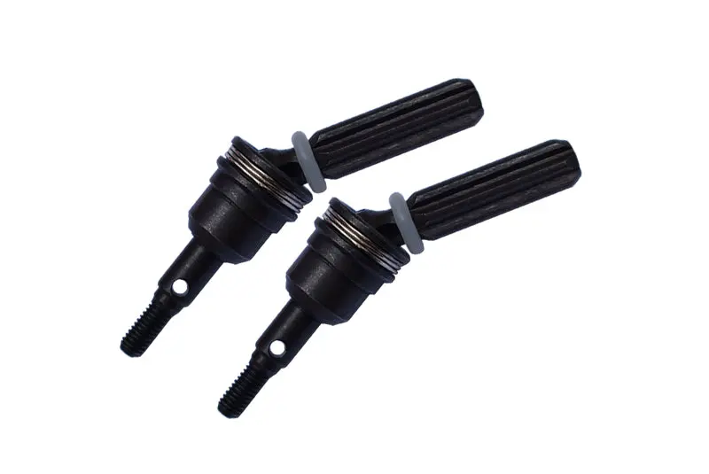 Steel Joint For Gpm Optional Cvd Drive Shaft Item# Mab108frs For Arrma 1/10 Big Rock Crew Cab 4X4 Ar102711 - 2Pc Set Black 1