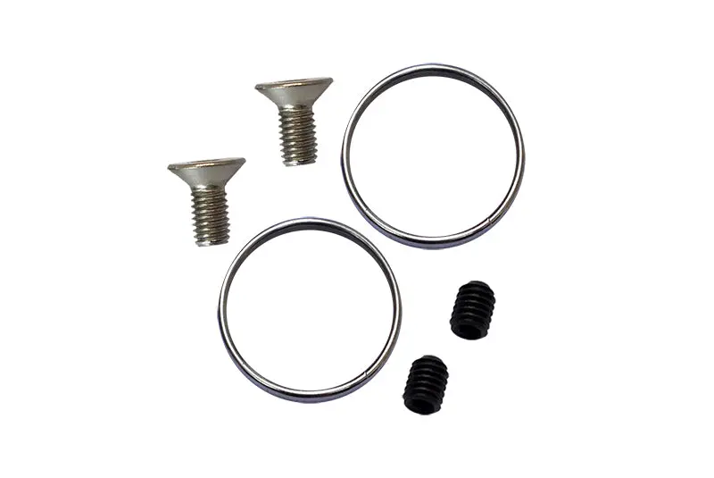 Steel Ring And Screw Replacement For Gpm Optional Cvd Drive Shaft Item# Mab108frs For Arrma 1/10 Big Rock Crew Cab 4X4 Ar102711 - 6Pc Set 1