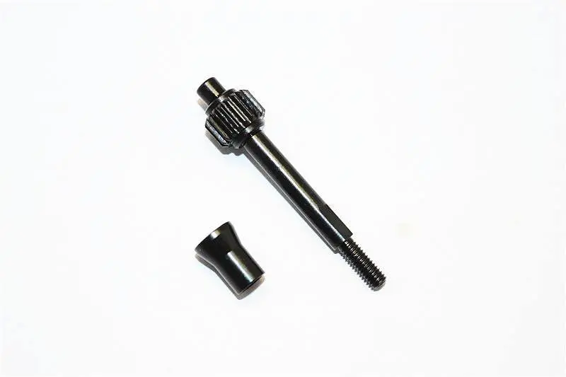 Steel Transmission Gear Shaft For Axial Scx10, Scx10 Ii & Smt10 - 1 Set Black 1
