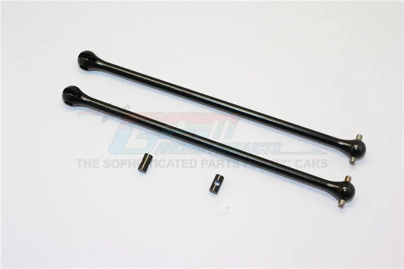 Steel#45 Shaft For Gpm# Txm12160s Front/Rear Cvd Drive Shaft For Traxxas X-Maxx - 1Pr Black 1