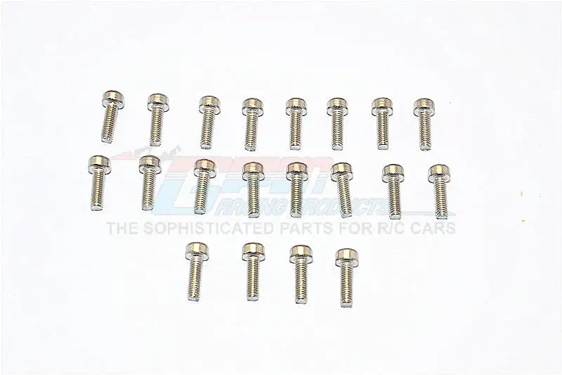 Sus304 Stainless Steel Cap Head Socket Screws M3x6mm - 20Pcs 1