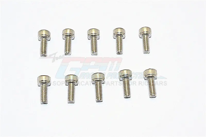Sus304 Stainless Steel Cap Head Socket Screws M5x10mm - 10Pcs 1