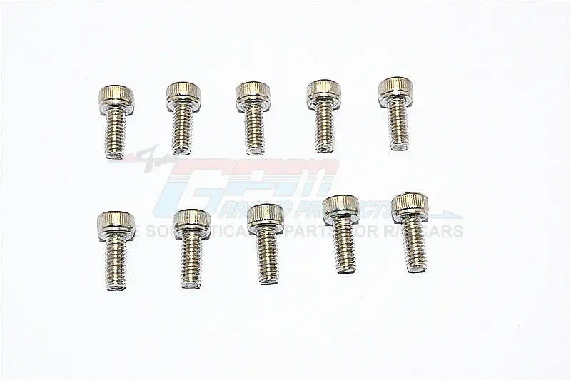 Sus304 Stainless Steel Cap Head Socket Screws M6x12mm - 10Pcs 1