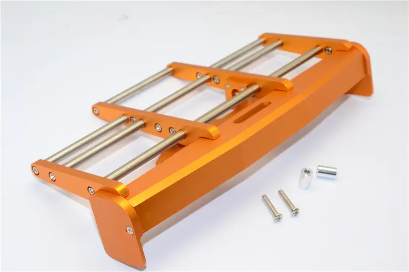 Tamiya 1/14 Truck (1850L) Aluminum Animal Guard - Volvo Fh12-Tam Trailer With Collars & Screws - 1Pc Set Gold 1