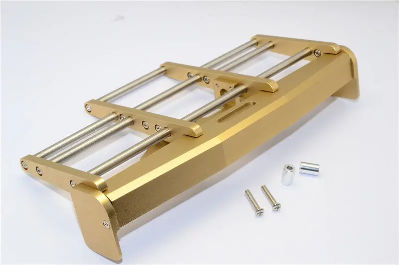Tamiya 1/14 Truck (1850L) Aluminum Animal Guard - Volvo Fh12-Tam Trailer With Collars & Screws - 1Pc Set Titanium 1