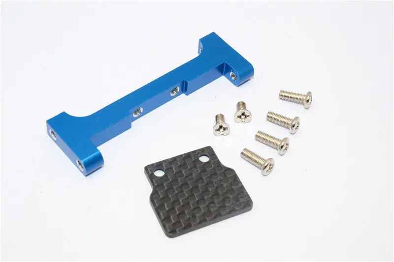 Tamiya 1/14 Truck (1850L) Aluminum Rear Taillights Mount With Mount & Screws - 1Pc Set Blue 1