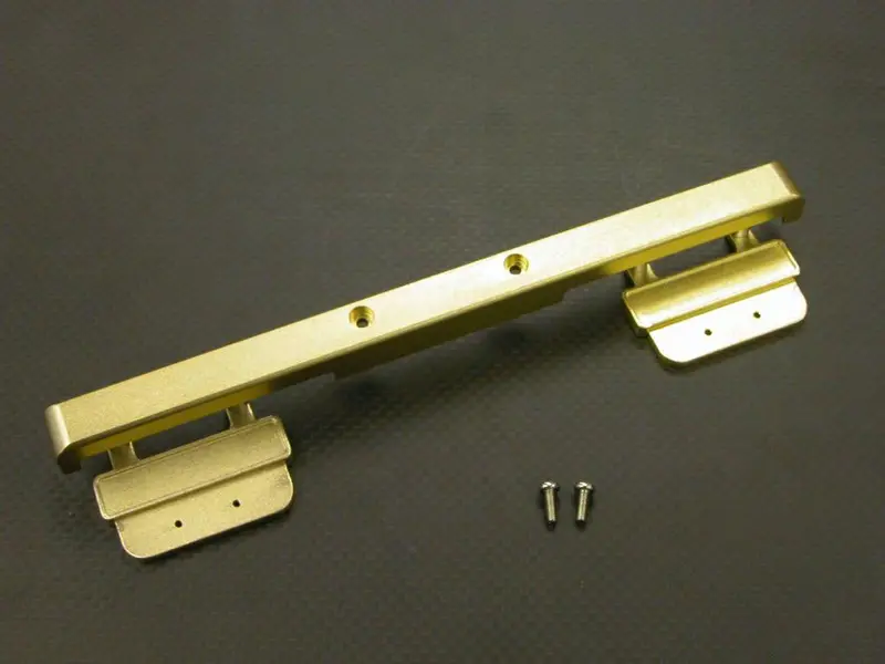 Tamiya 1/14 Truck (1850L) Aluminum Tail For Light- Tam Trailer With Screws - 1Pc Set Gold 1