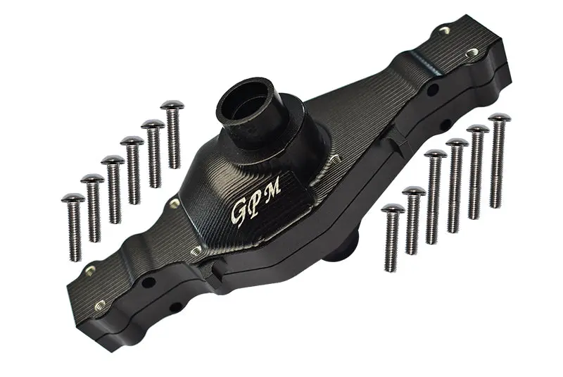 Tamiya 1/14 Truck Aluminum Center Gear Box - 1 Set Black 1