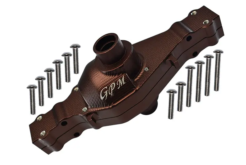 Tamiya 1/14 Truck Aluminum Center Gear Box - 1 Set Brown 1