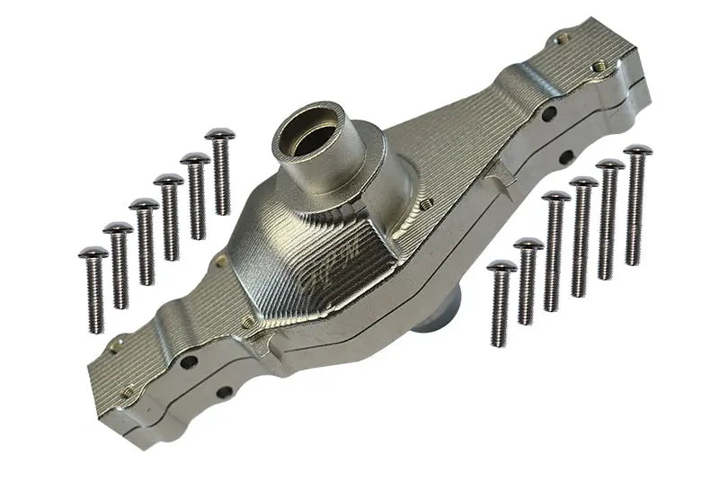Tamiya 1/14 Truck Aluminum Center Gear Box - 1 Set Silver 1