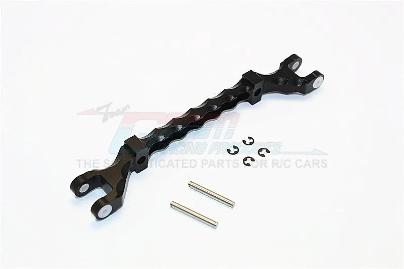 Tamiya 1/14 Truck Aluminum Front Axle - 1Pc Set Black 1